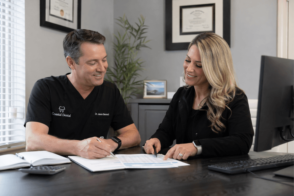dental collections review between practice owner and office manager